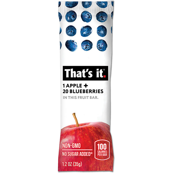 Apple + Blueberries Bar