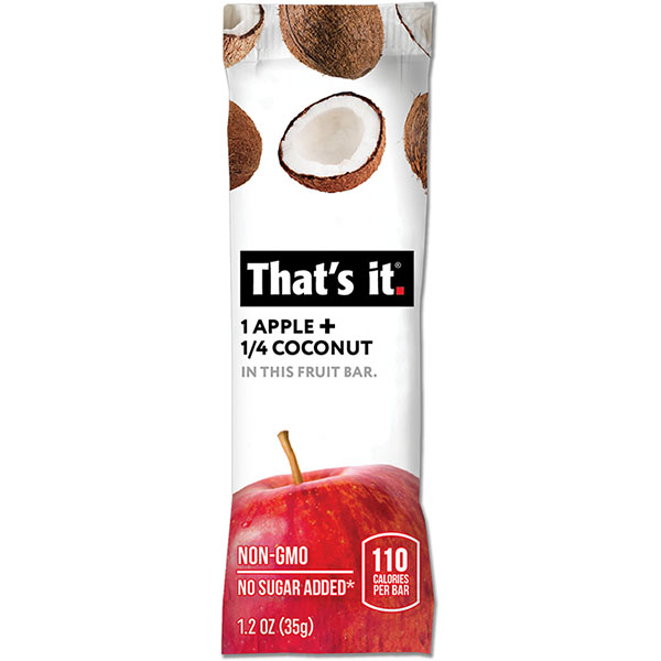 Apple + Coconut Bar