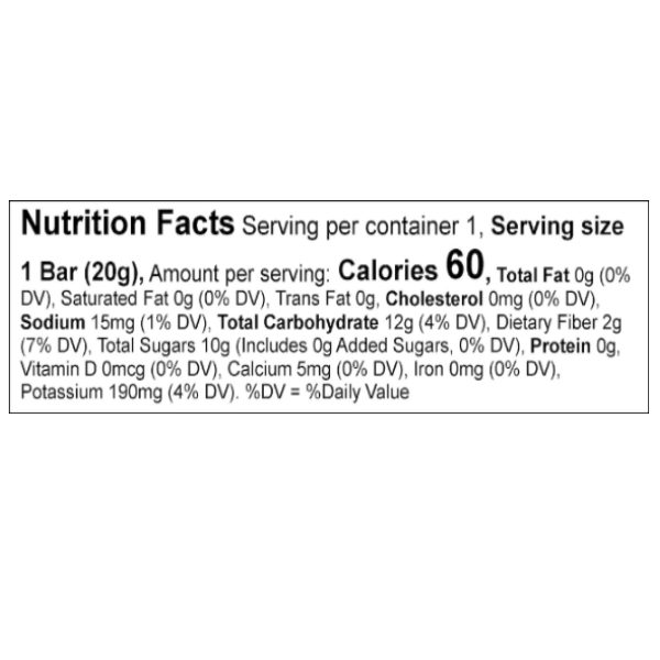 Mini Apple + Strawberry Nutrition